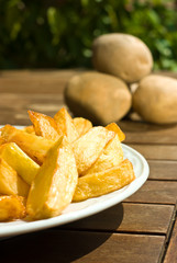 fried potatoes