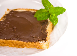 chocolate and bread
