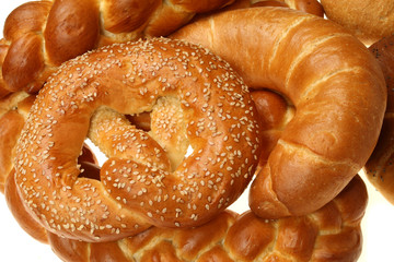 Assortment of bakery goods