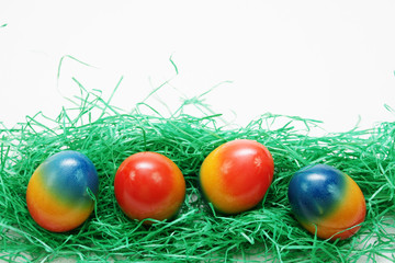 bunte ostereier