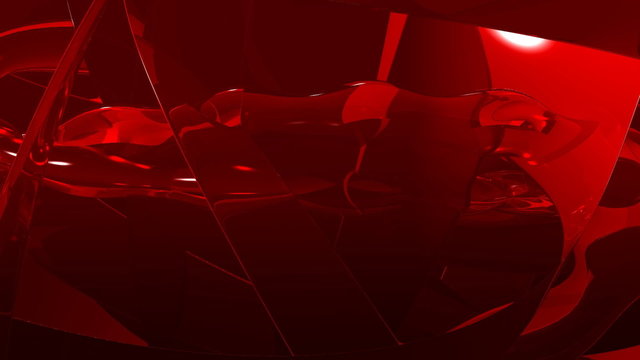 Magma rouge