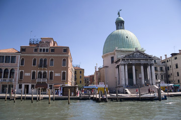 Naklejka premium church in venice
