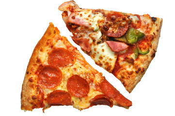 Pizza Slices (with clipping path) - 13037007