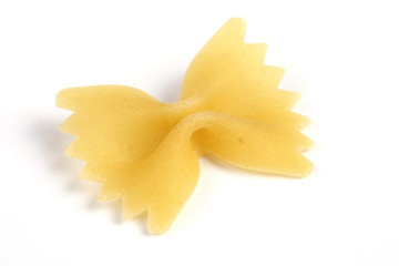 Italian pasta - farfalle - bow tie pasta