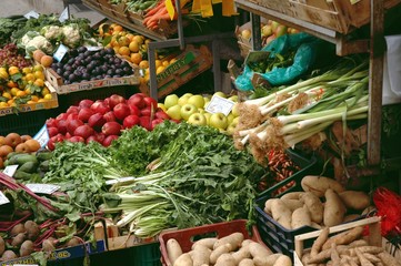 Gemüse in einem Markt