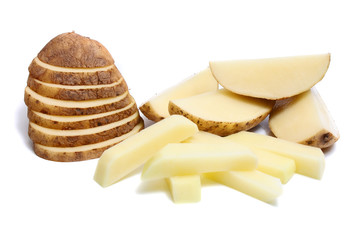 cut potato