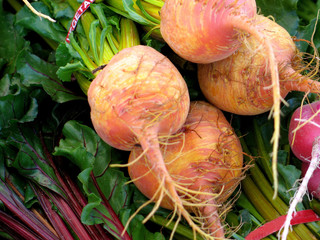 Orange beets