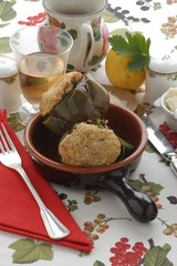 Carciofi al forno - Contorni cucina Emilia Romagna