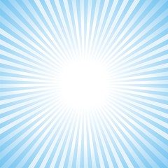 Blue Radiant Background