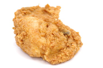 morceau de poulet frit