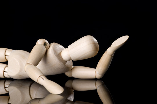 Holzfigur