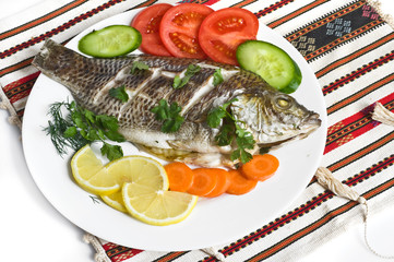 fish with lemon