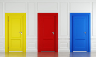 three color doors - 13057617