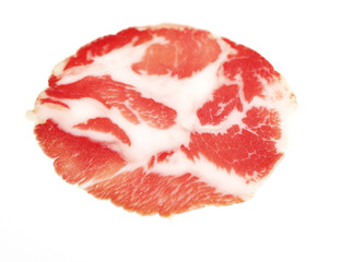 sliced ham