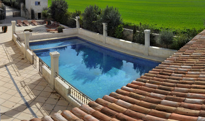 Stitched Panorama du mas