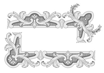 Decoration border vector