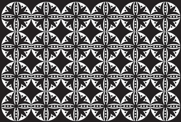 Seamless pattern easy to resize or change color