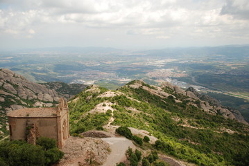 Fototapeta na wymiar Montserrat abbey