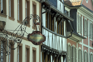Antiquitätengeschäft in der Heidelberger Altstadt