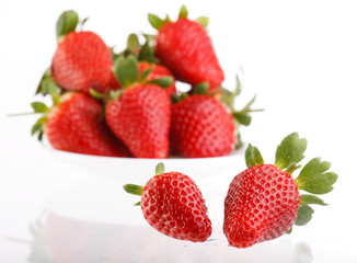 .Fresh and tasty strawberries