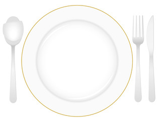 plate and cutlery 2