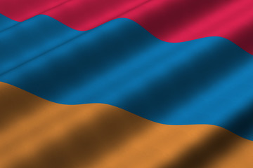 Naklejka premium Armenian Flag