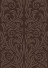 Seamless Floral Web Background