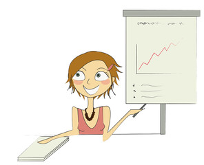 femme présentation résultats