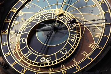 Fototapeta na wymiar Zegar astronomiczny w stolicy Czech Pradze