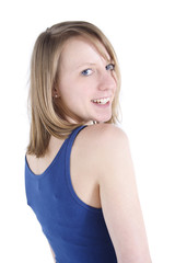 Fototapeta premium Freundlicher Blick