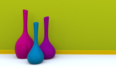 Three Vases