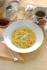 Risotto sogliola e zafferano - Primi piatti Emilia Romagna