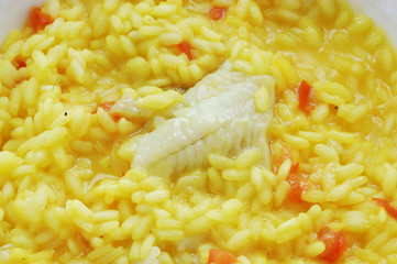 Risotto sogliola e zafferano - Primi piatti Emilia Romagna