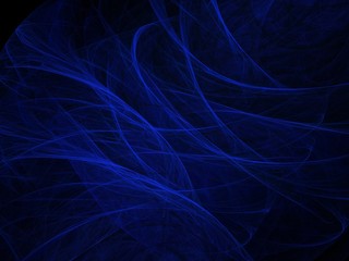 blue waves, abstract background