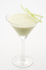 fresh fruit milk shake apple