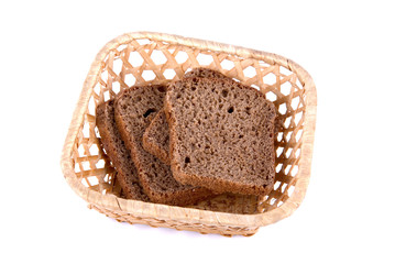 Bread at basket
