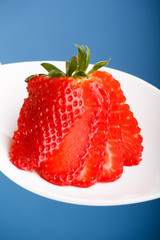 Fresh and tasty strawberries