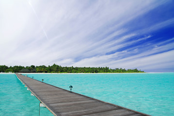 View from jetty