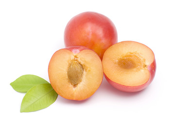 red plums