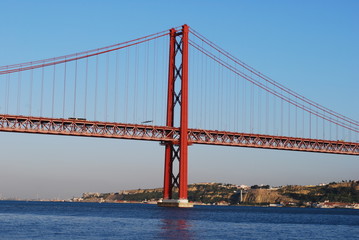 Lisbon Bridge - 'April 25th', Old 'Salazar Bridge', Portugal