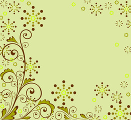 Abstract green background