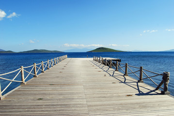 wharf at the bodrum