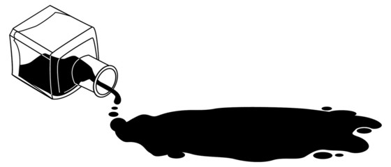 Ink Bottle Spill photos, royalty-free images, graphics, vectors