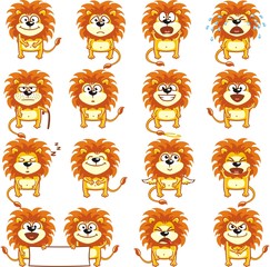 Funny lions (2)