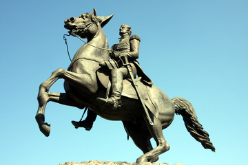 Obraz premium Bronze Horseman