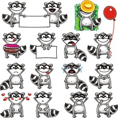 Funny racoons (2)