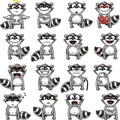 Funny racoons (1)