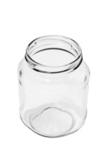 Empty glass container