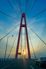 Fototapeta na wymiar Most wiszący
