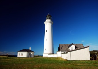 Fototapeta na wymiar Hirtshals Lighthouse